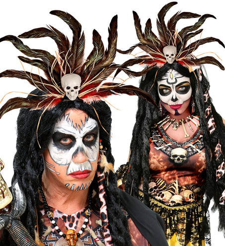 Widmann SRL Voodoo hoofdband halloween