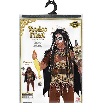 Widmann SRL Voodoo priester pak Owen heren