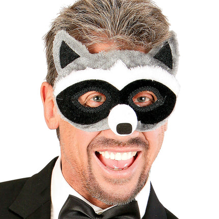 Widmann SRL Wasbeer masker met oortje