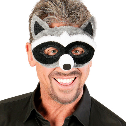 Widmann SRL Wasbeer masker met oortje