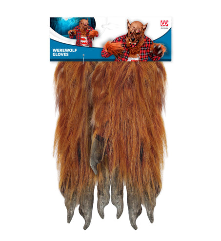 Widmann SRL Weerwolf handschoenen met haren