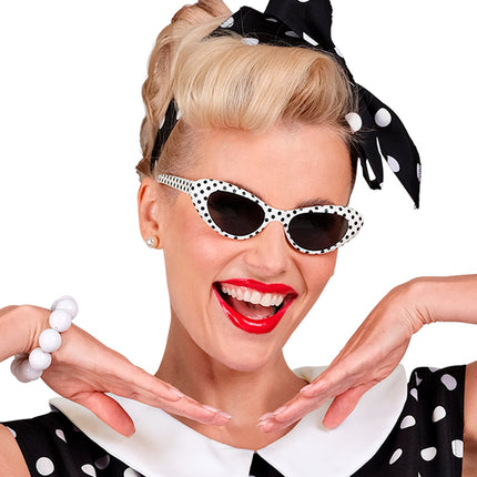 Widmann SRL Witte armband met kralen