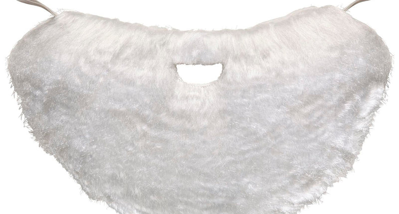 Widmann SRL Witte baard met snor kerstman