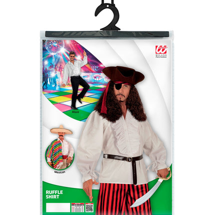 Widmann SRL Witte blouse met ruches