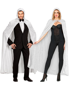 Widmann SRL Witte cape luxe 150cm