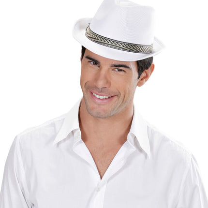 Widmann SRL witte fedora panama