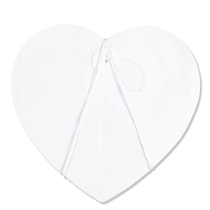 Widmann SRL Witte hartjes slinger voor een party