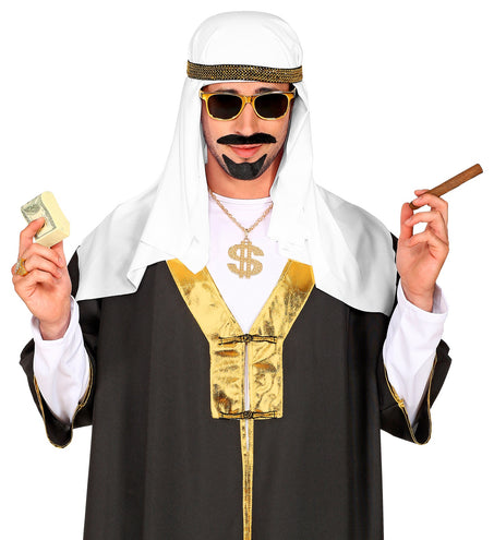 Widmann SRL Witte hoofdband sjeik