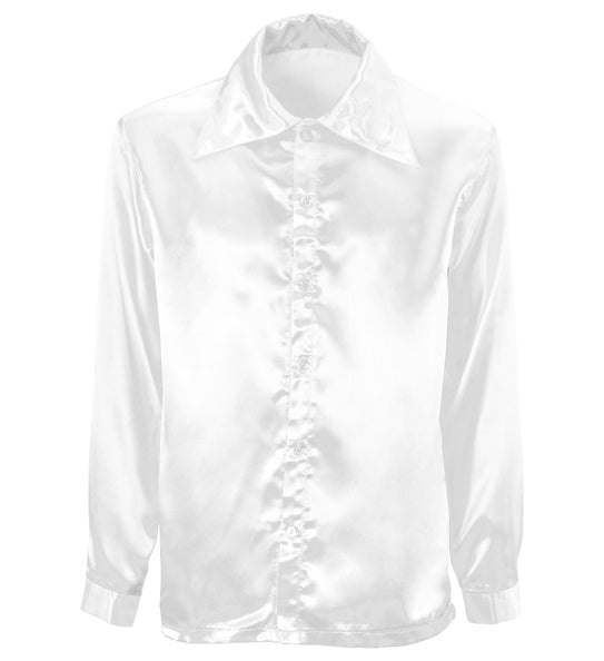 Widmann SRL Witte jaren 70 Disco show blouse