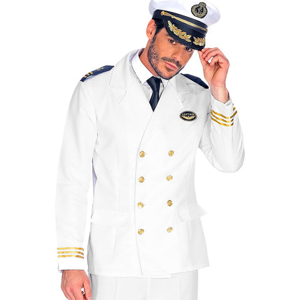 Widmann SRL Witte kapiteinsjas
