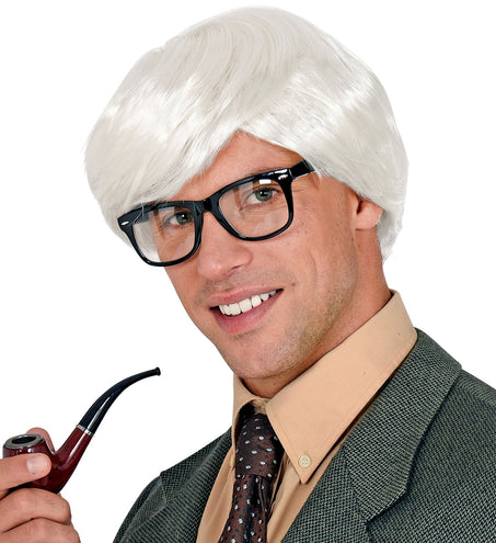 Widmann SRL Witte karakter pruik heren