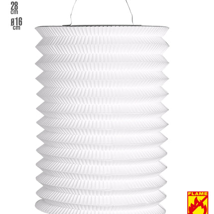 Widmann SRL Witte lantaarn decoratie