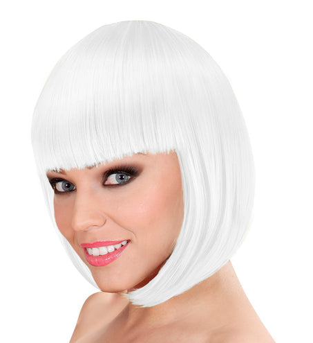 Widmann SRL Witte Lou Lou pruik