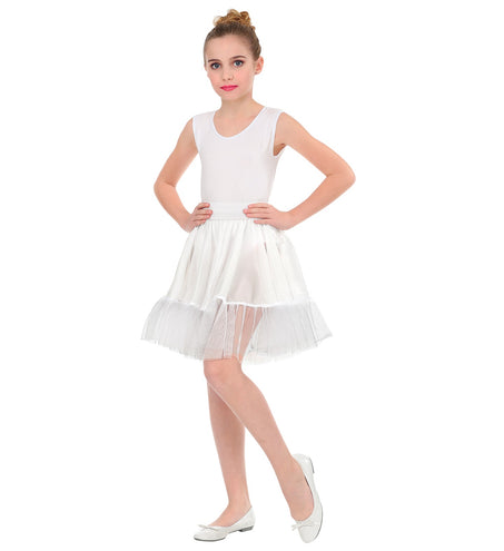 Widmann SRL Witte petticoat kind one size