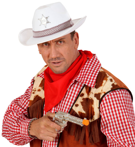 Widmann SRL Witte Sheriff Cowboyhoed
