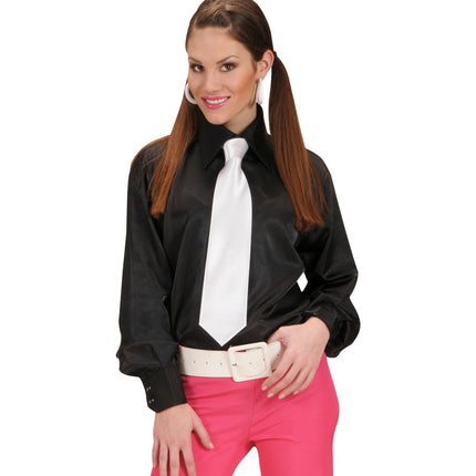 Widmann SRL Witte stropdas unisex