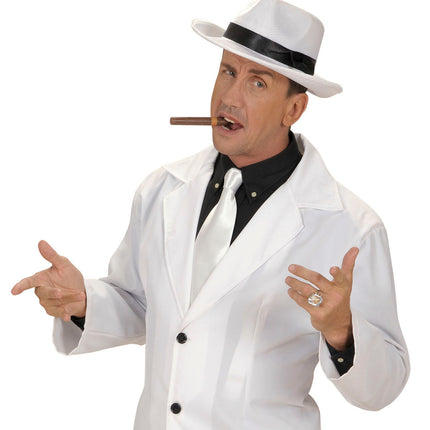 Widmann SRL Witte stropdas unisex