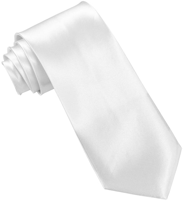 Widmann SRL Witte stropdas unisex
