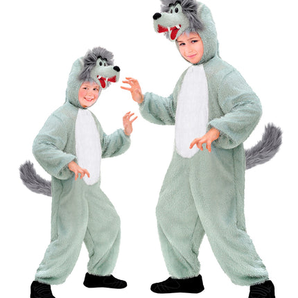 Widmann SRL Wolven pak kind boze wolf