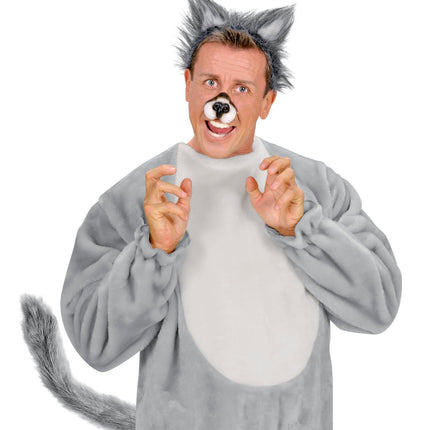 Widmann SRL Wolvenstaart grijs