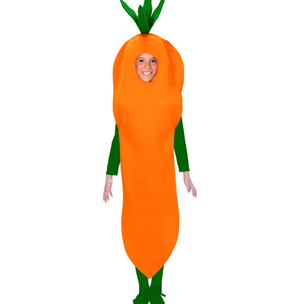 Widmann SRL Wortelpak Schrabbel kinderen unisex