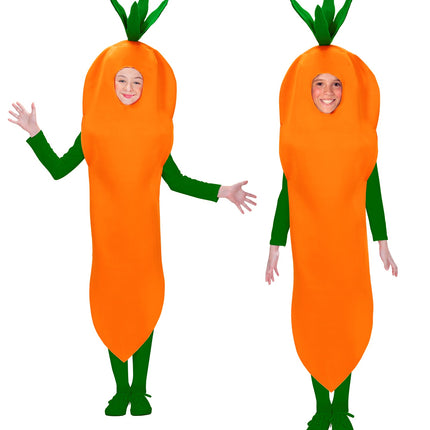 Widmann SRL Wortelpak Schrabbel kinderen unisex