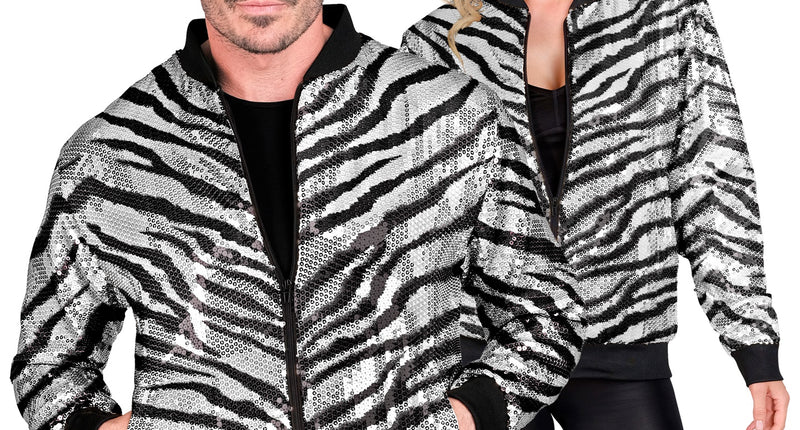 Widmann SRL Zebra print bomberjack