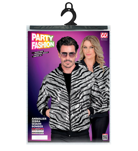 Widmann SRL Zebra print bomberjack