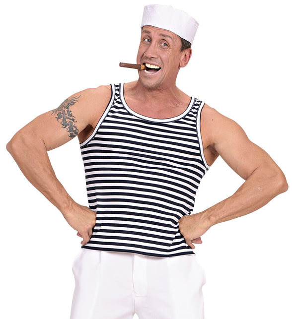 Widmann SRL Zeeman marine gestreept shirt unisex