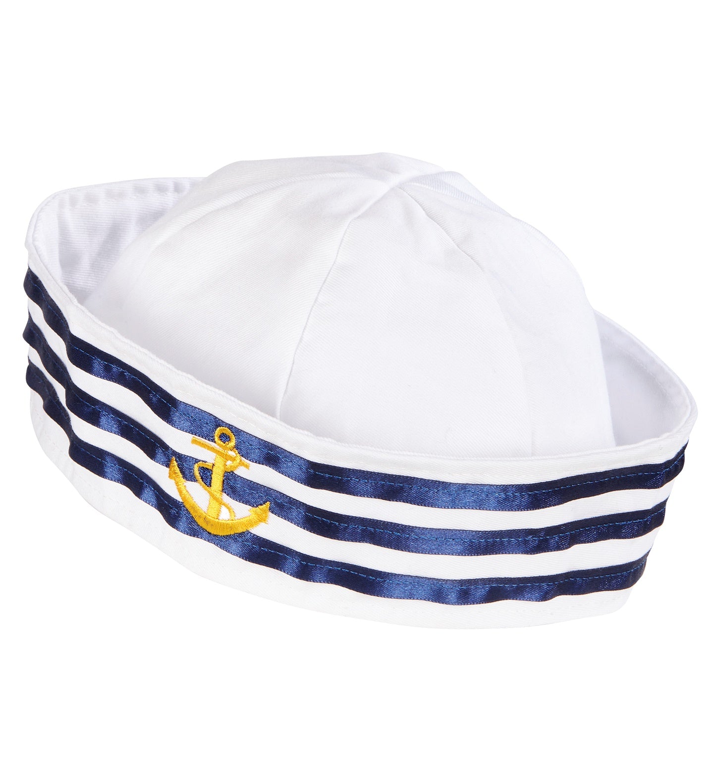 Matrozen cap blauw wit - Feest en funhoeden Matrozen cap blauw wit - Feest en funhoeden