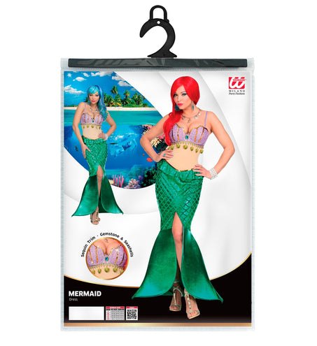 Widmann SRL Zeemeermin jurk Bella
