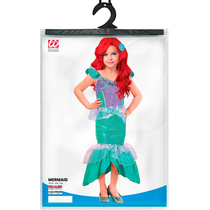 Widmann SRL Zeemeermin jurk voor kinderen