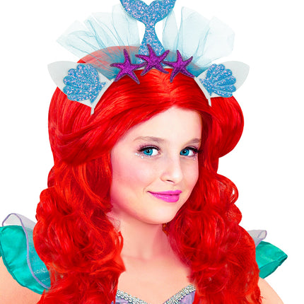 Widmann SRL Zeemeermin tiara blauw