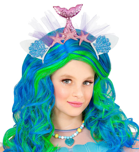 Widmann SRL Zeemeermin tiara roze