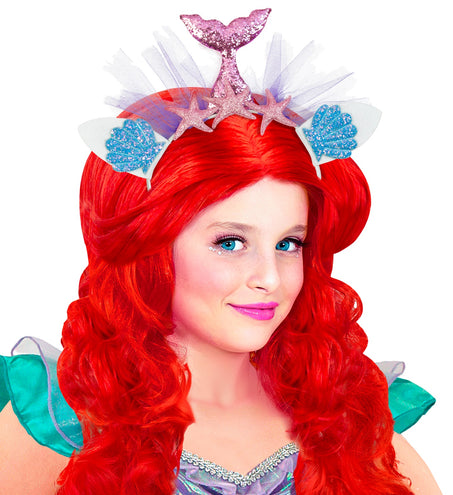 Widmann SRL Zeemeermin tiara roze