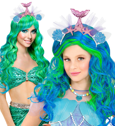 Widmann SRL Zeemeermin tiara roze