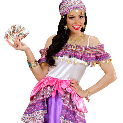 Widmann SRL Zigeuner ketting en oorbellen