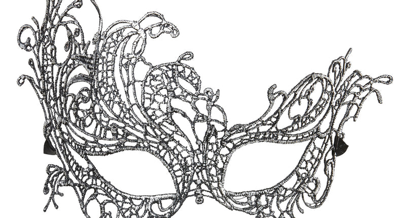 Widmann SRL Zilveren barok maskertjes