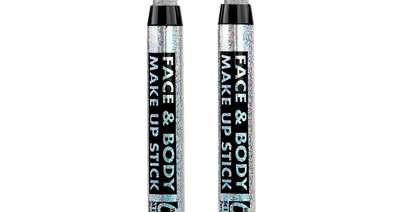 Widmann SRL Zilveren glitter make-up potlood