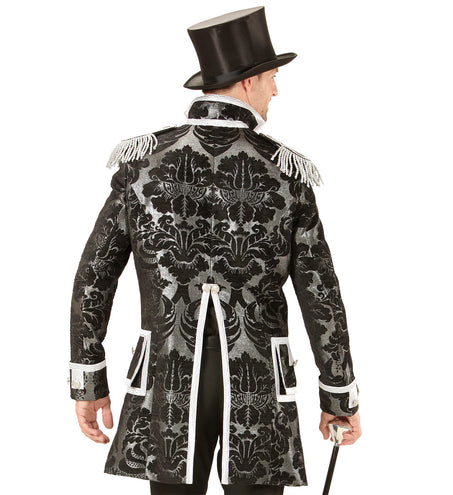 Widmann SRL Zilveren Jaquard parade show slipjas