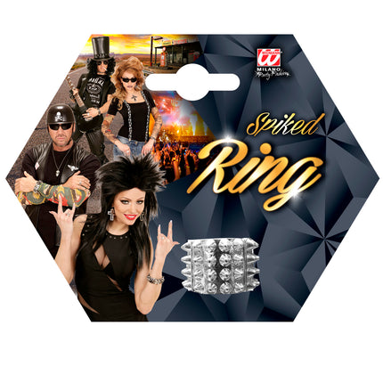 Widmann SRL Zilveren spike ringen