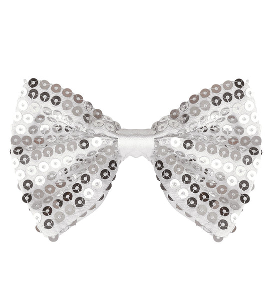 Widmann SRL Zilveren strik pailletten