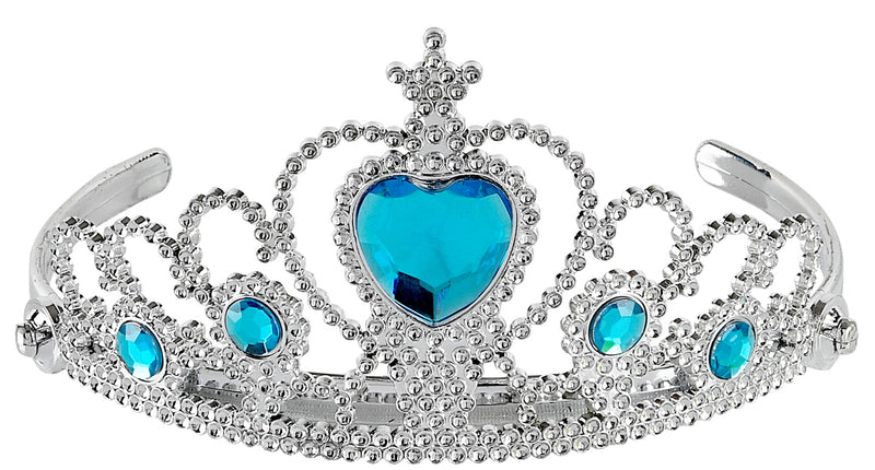 Widmann SRL Zilveren tiara met turquoise steentjes