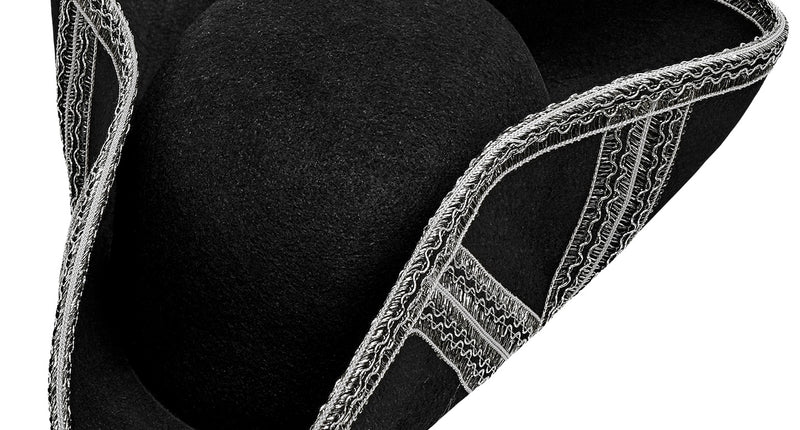 Widmann SRL Zilveren tricorn piraat