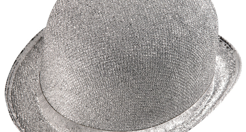 Widmann SRL Zilverkleurige bolhoed