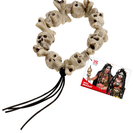 Widmann SRL Zombie armband schedels en botten