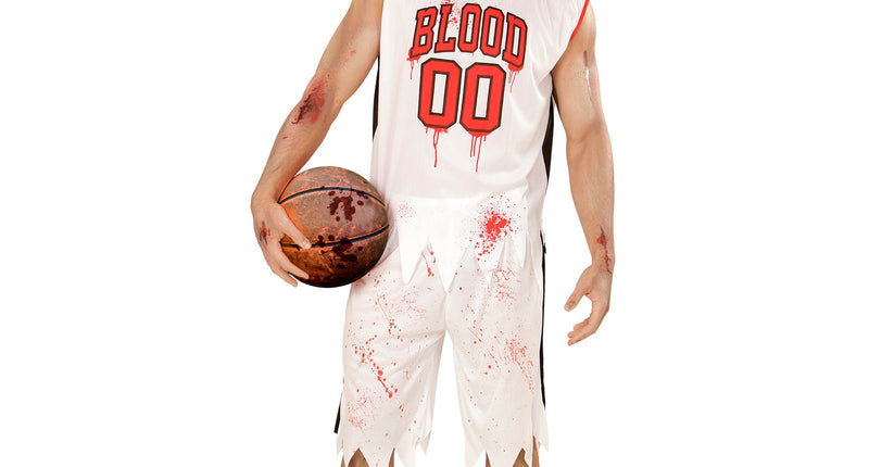Widmann SRL Zombie basketbal kostuum voor Halloween