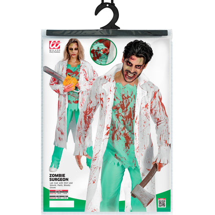 Widmann SRL Zombie Chirurg pak heren