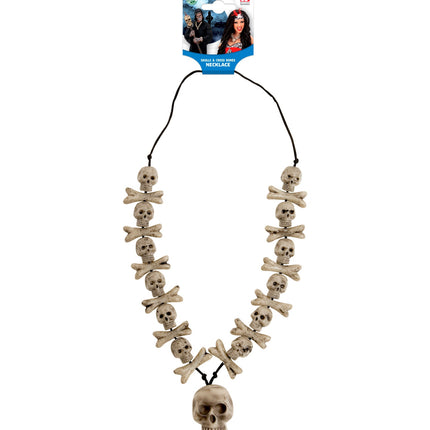 Widmann SRL Zombie ketting schedels