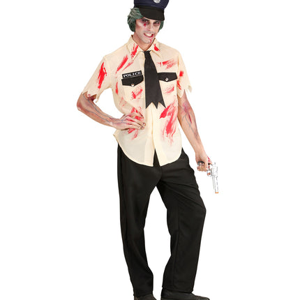 Widmann SRL Zombie politieman pak Halloween